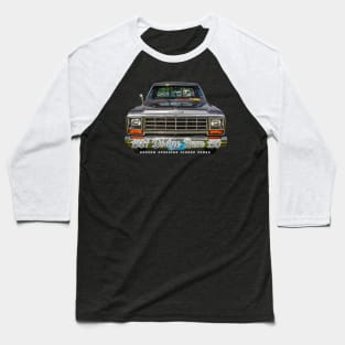 1981 Dodge Ram 150 Custom Stepside Pickup Truck Baseball T-Shirt